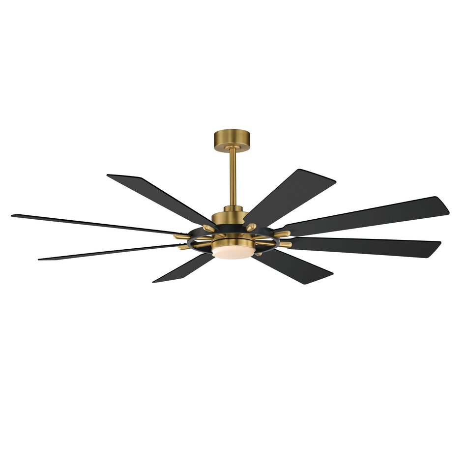 Helm 72" Indoor Fan w LED Light Kit