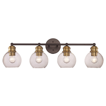 Polverini Warm Globe Bathroom Vanity Light by TransGlobe