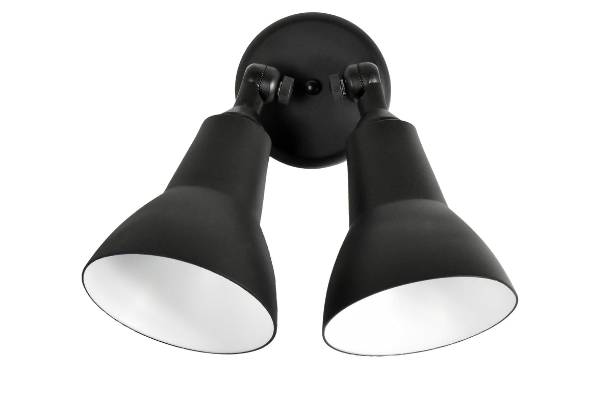Spots 2-Light Outdoor Wall Mount