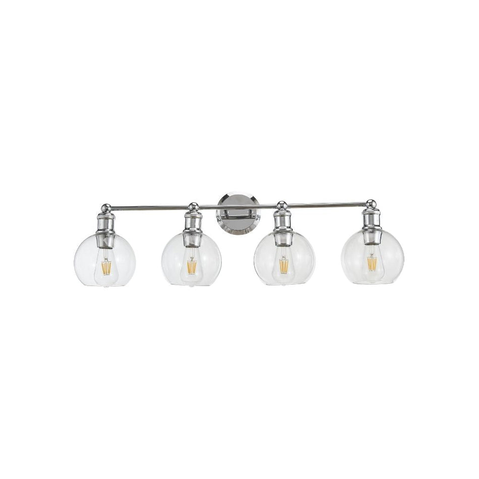 Avista Ash Vanity Wall Light 4-Light Chrome