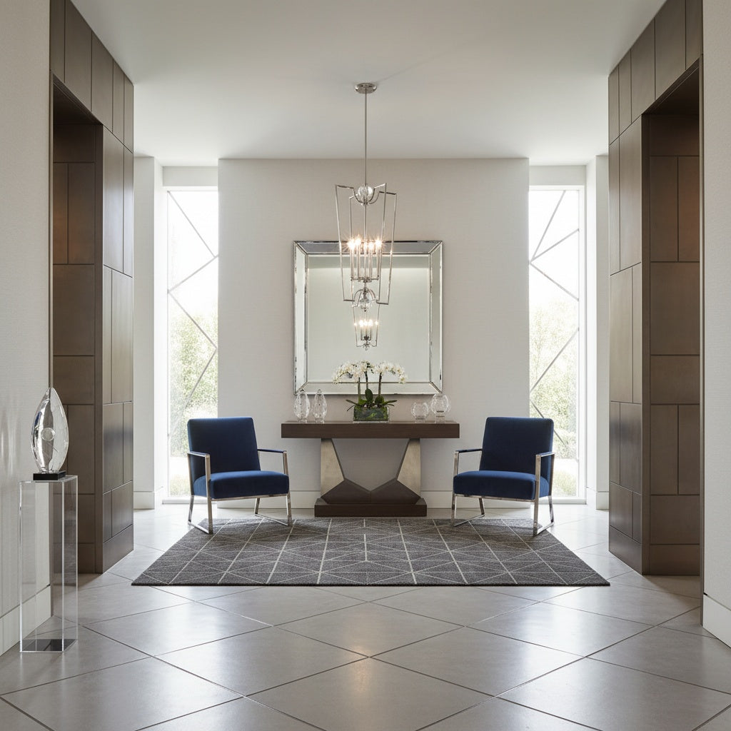 Rio 4 Light Lantern in Nickel by Avista