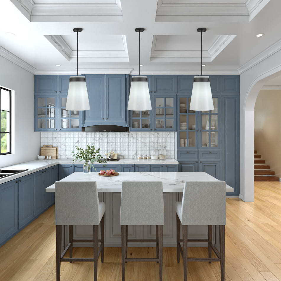 Dahlia 1 Light Pendant 12"