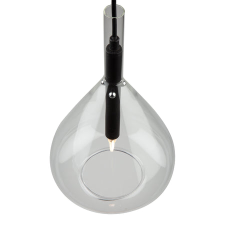 Conic 1 Light Pendant Black