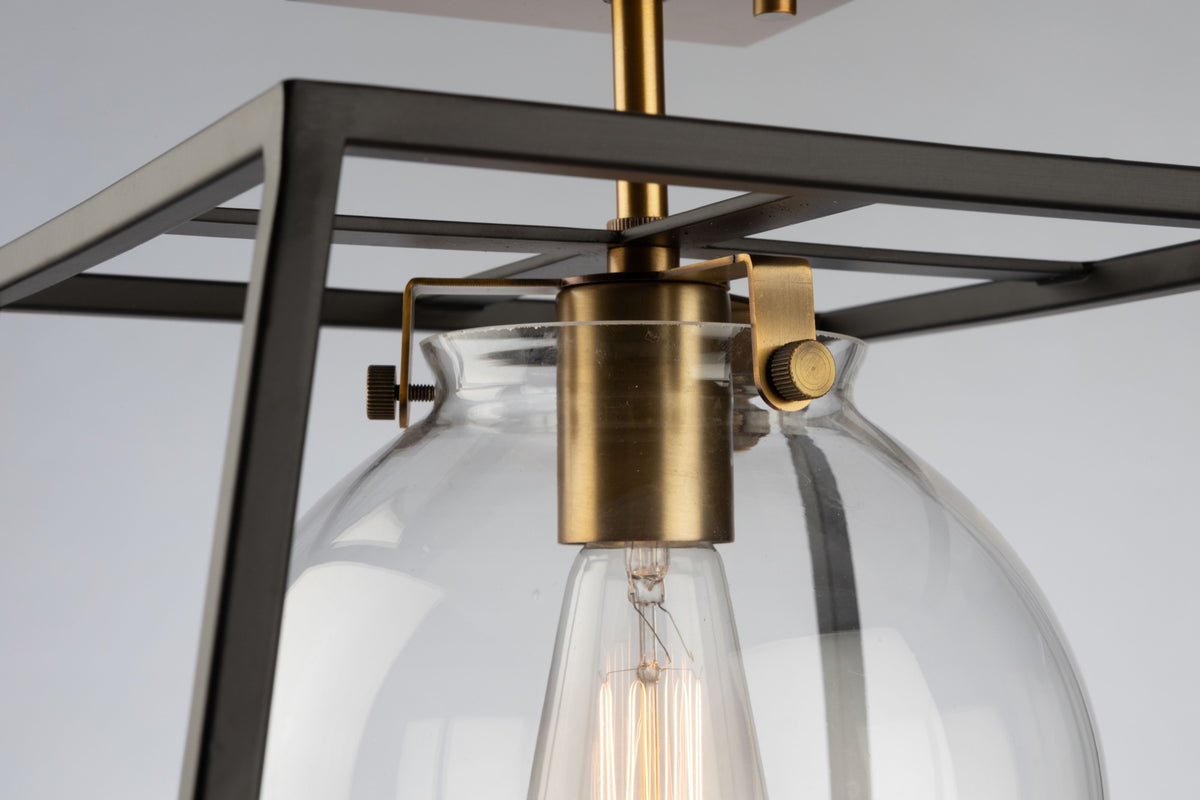 Bridegtown 1  Light Semi-Flush Mount