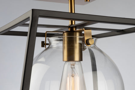 Bridegtown 1  Light Semi-Flush Mount