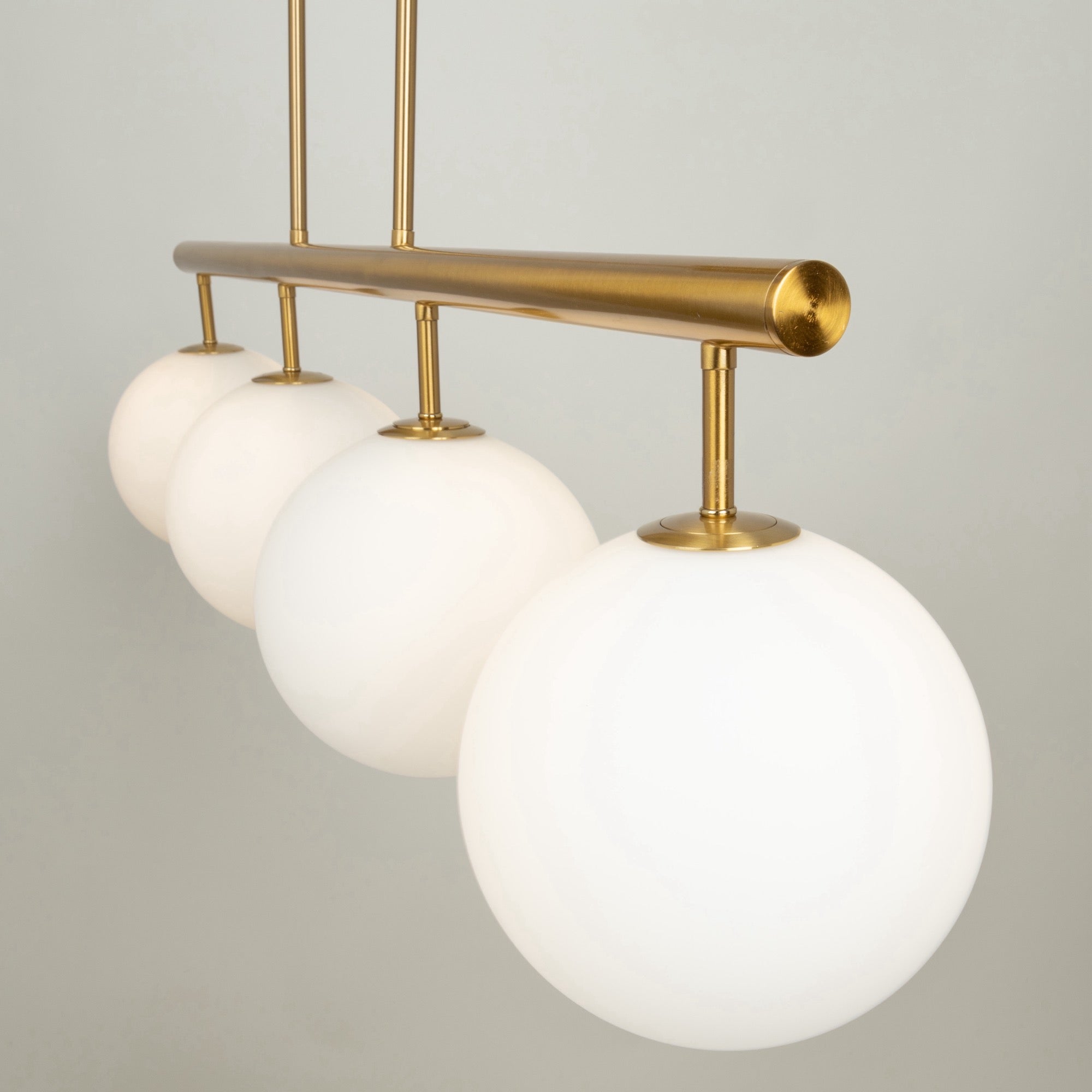 Aurelia Collection 4-Light Island/Pool Table Brass
