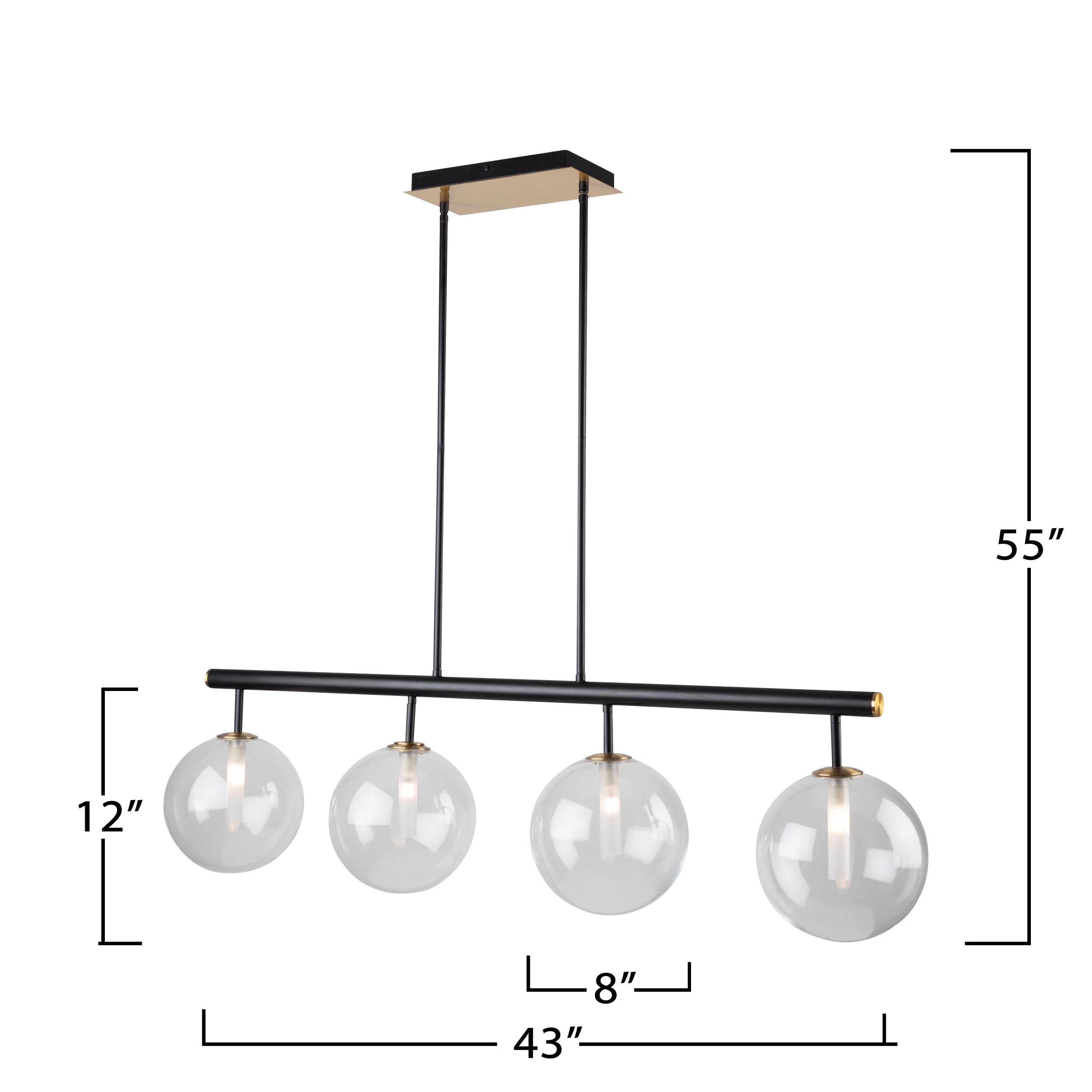 Aurelia Collection 4-Light Island Light
