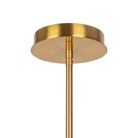 Aurelia Collection 6-Light 31" Chandelier Brass