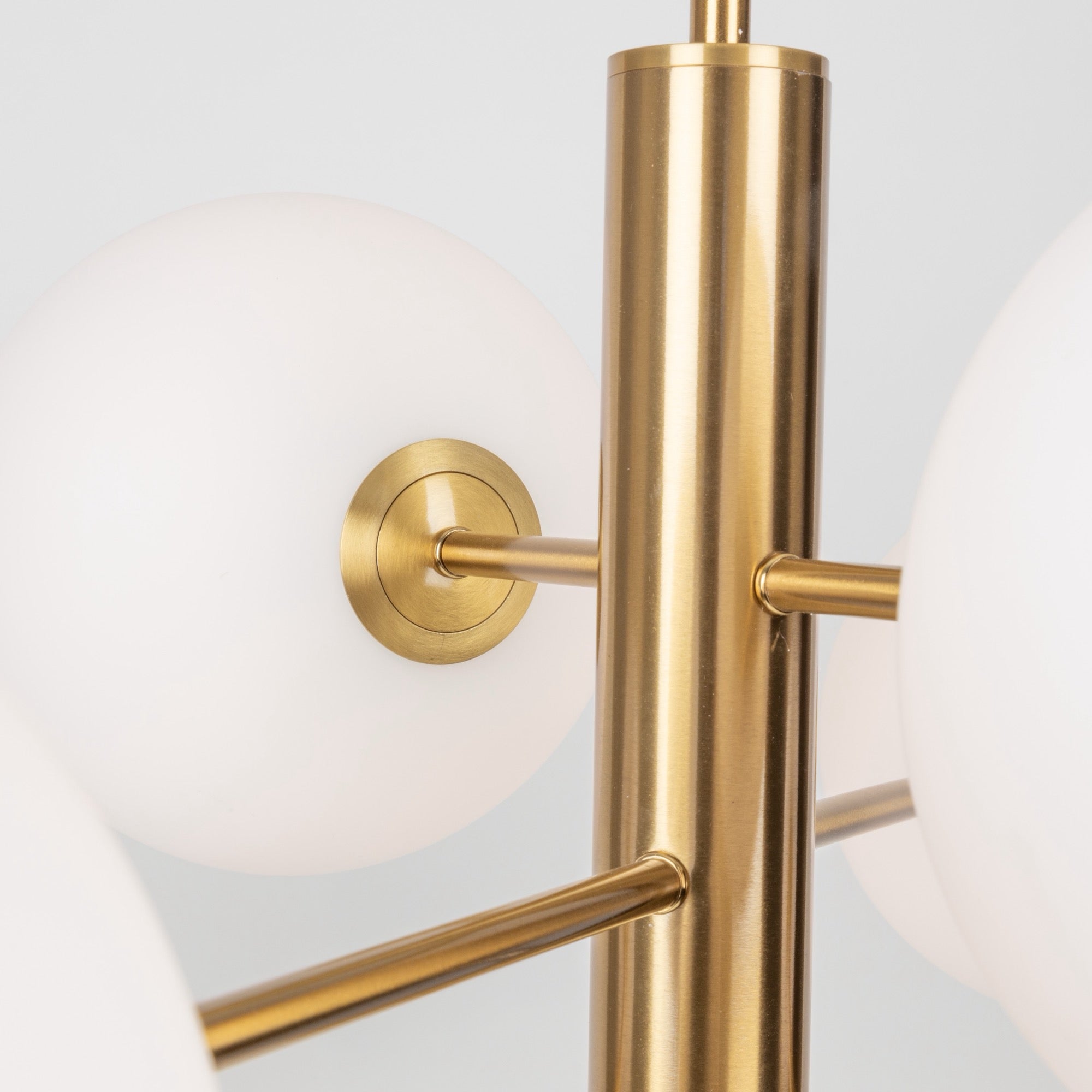 Aurelia Collection 6-Light 48" Chandelier Brass