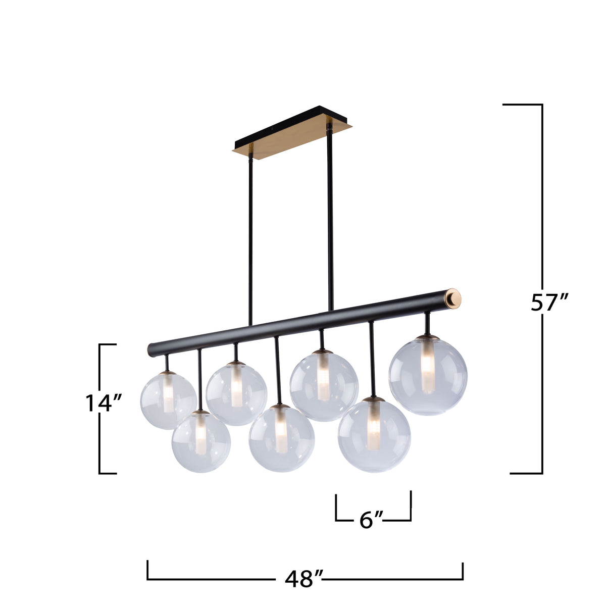 Aurelia Collection 7-Light Island Light
