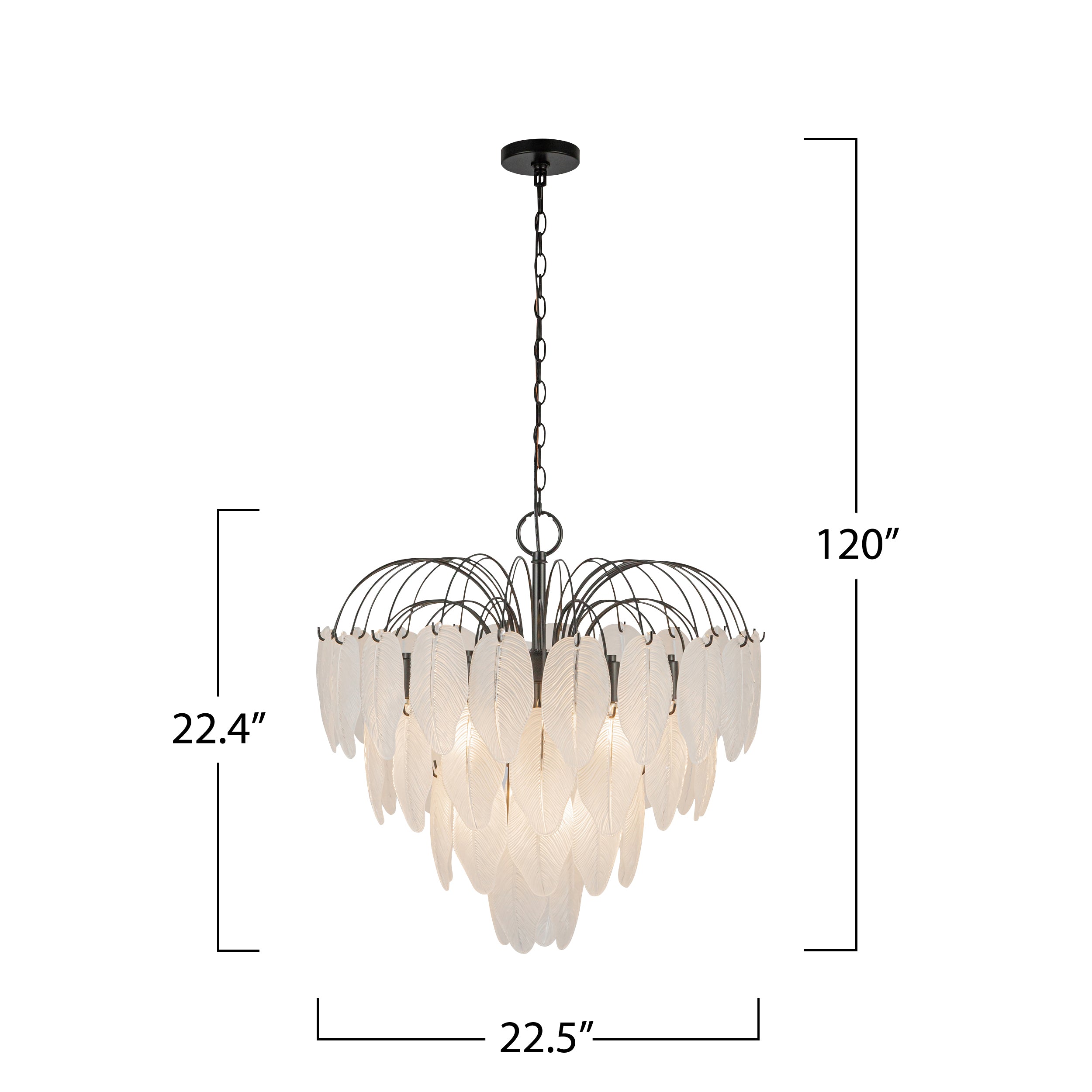 Alessia 10 Light Chandelier