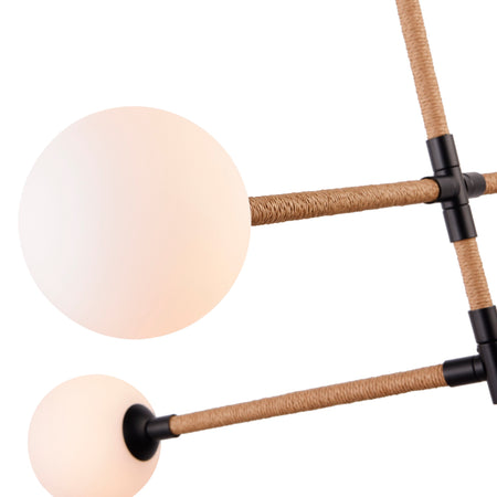 Capilano Collection 4-Light Chandelier Black