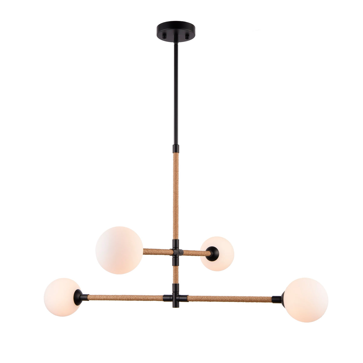 Capilano Collection 4-Light Chandelier Black