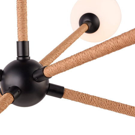 Capilano Collection 6-Light Chandelier Black
