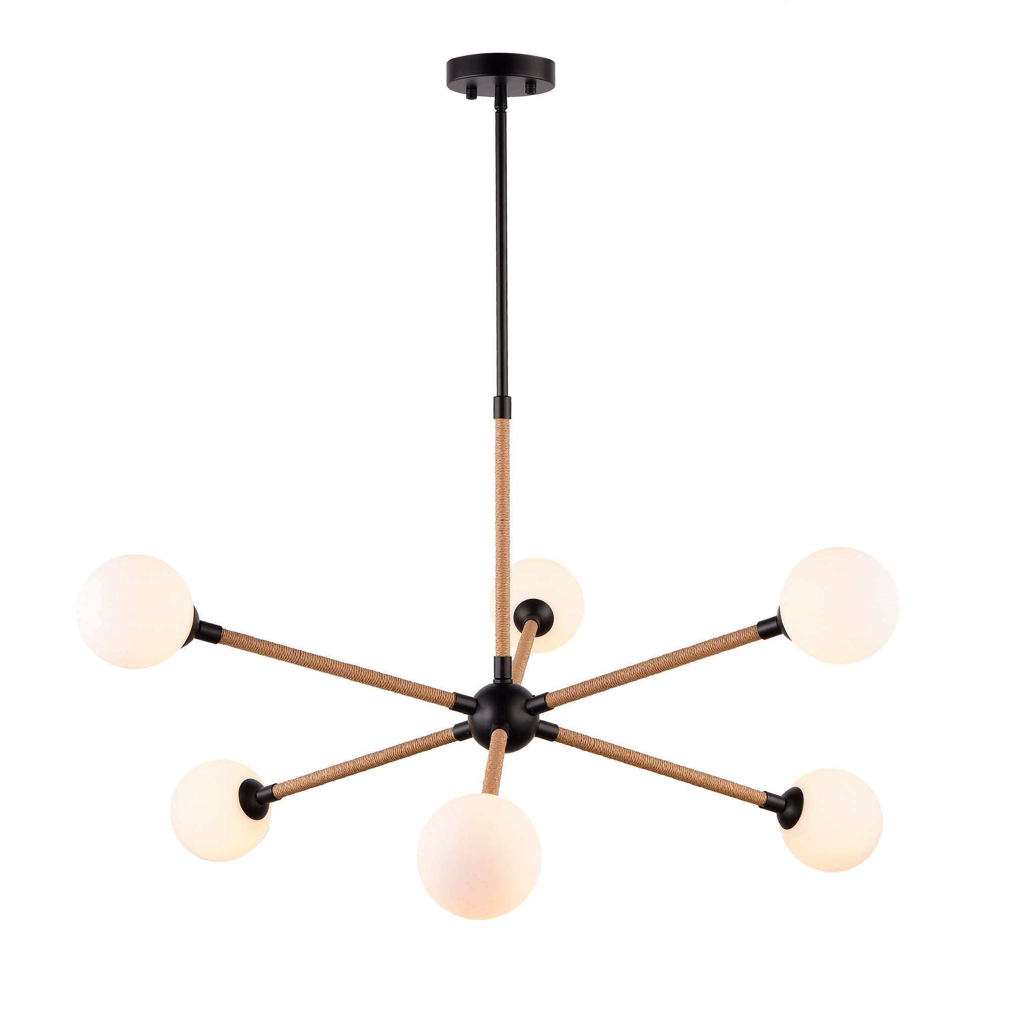 Capilano Collection 6-Light Chandelier Black