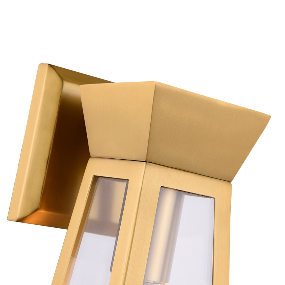 Lucian Wall Sconce Brushed Brass