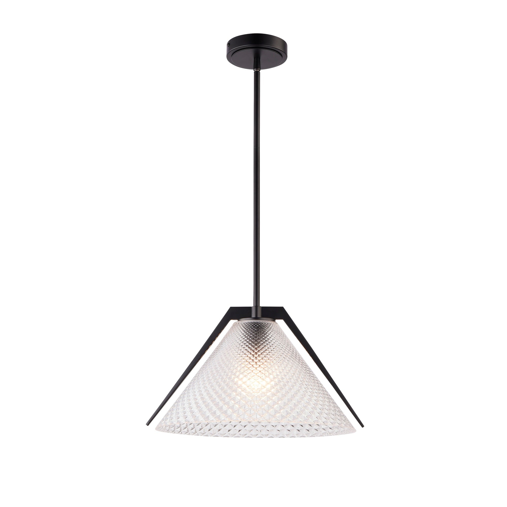 Baltic Collection 1-Light Pendant Black