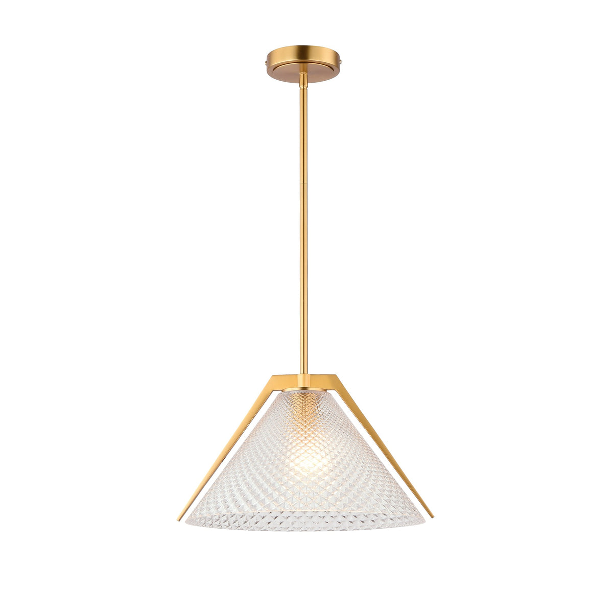 Baltic Collection 1-Light Pendant Brass