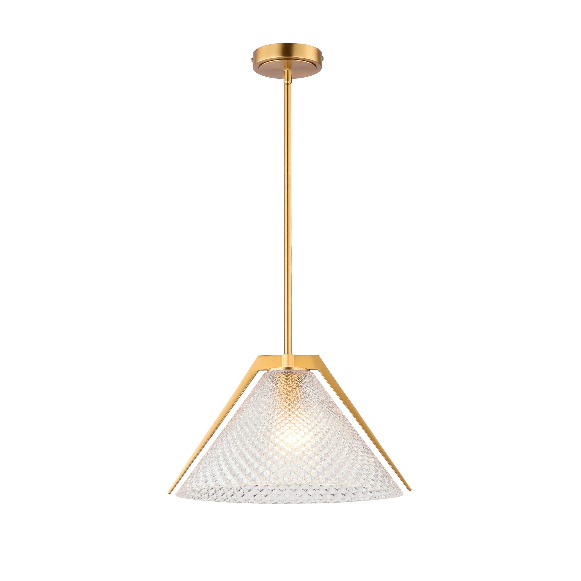 Baltic Collection 1-Light Pendant Brass