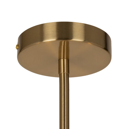 Bronte Collection 6-Light Chandelier Brass