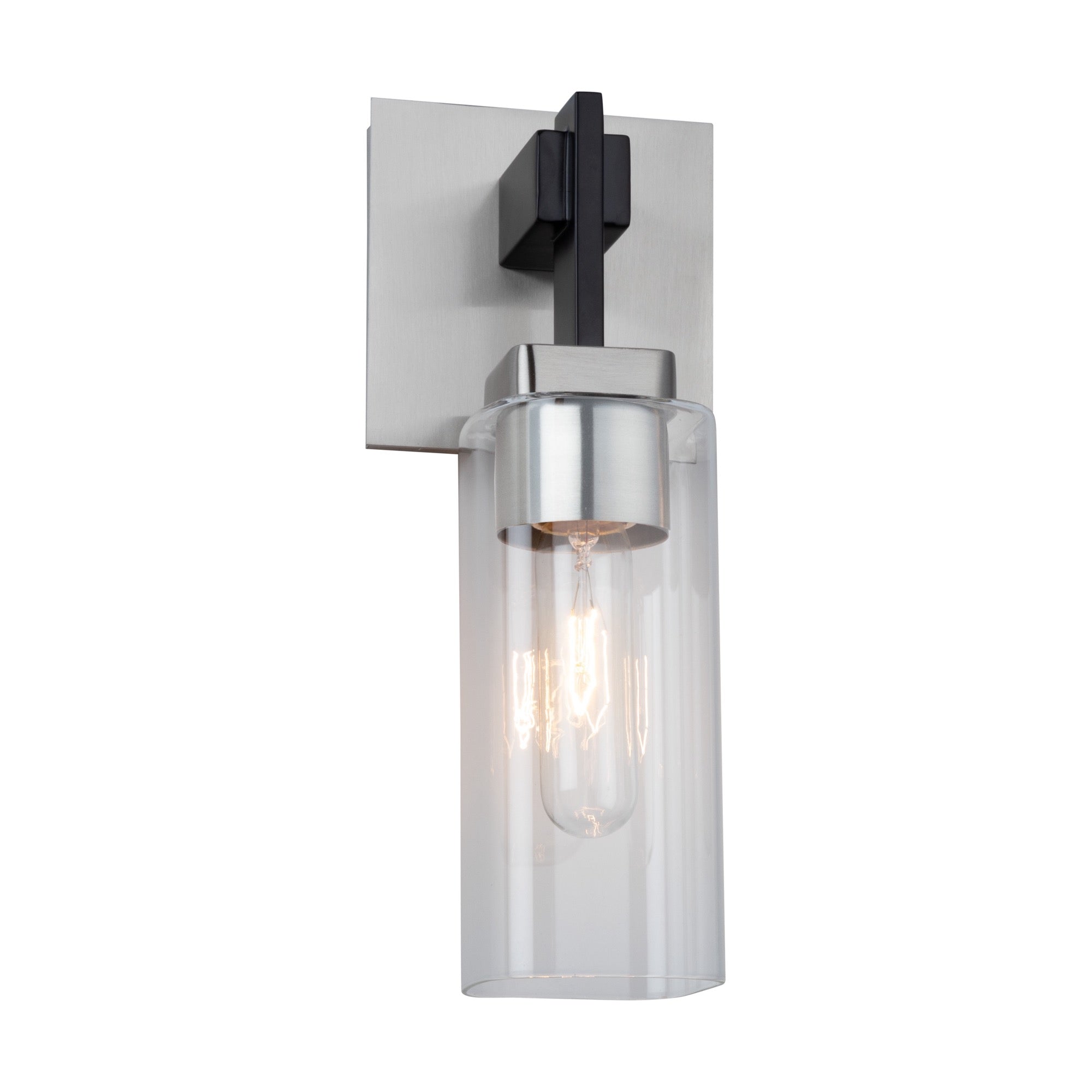 Arlington Collection 1-Light Bathroom Sconce Satin Nickel
