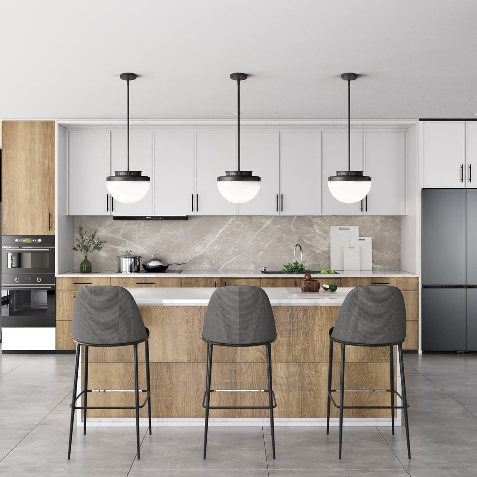 Dahlia 1 Light Pendant 12"