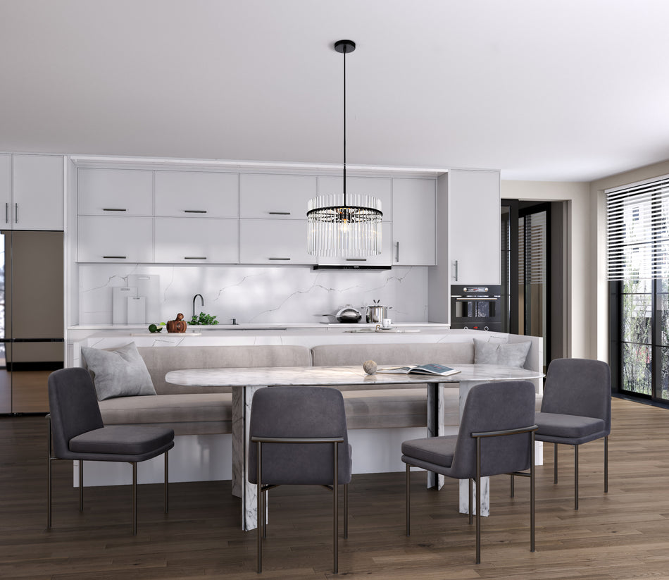 Ava 1 Light Semi Flush Mount