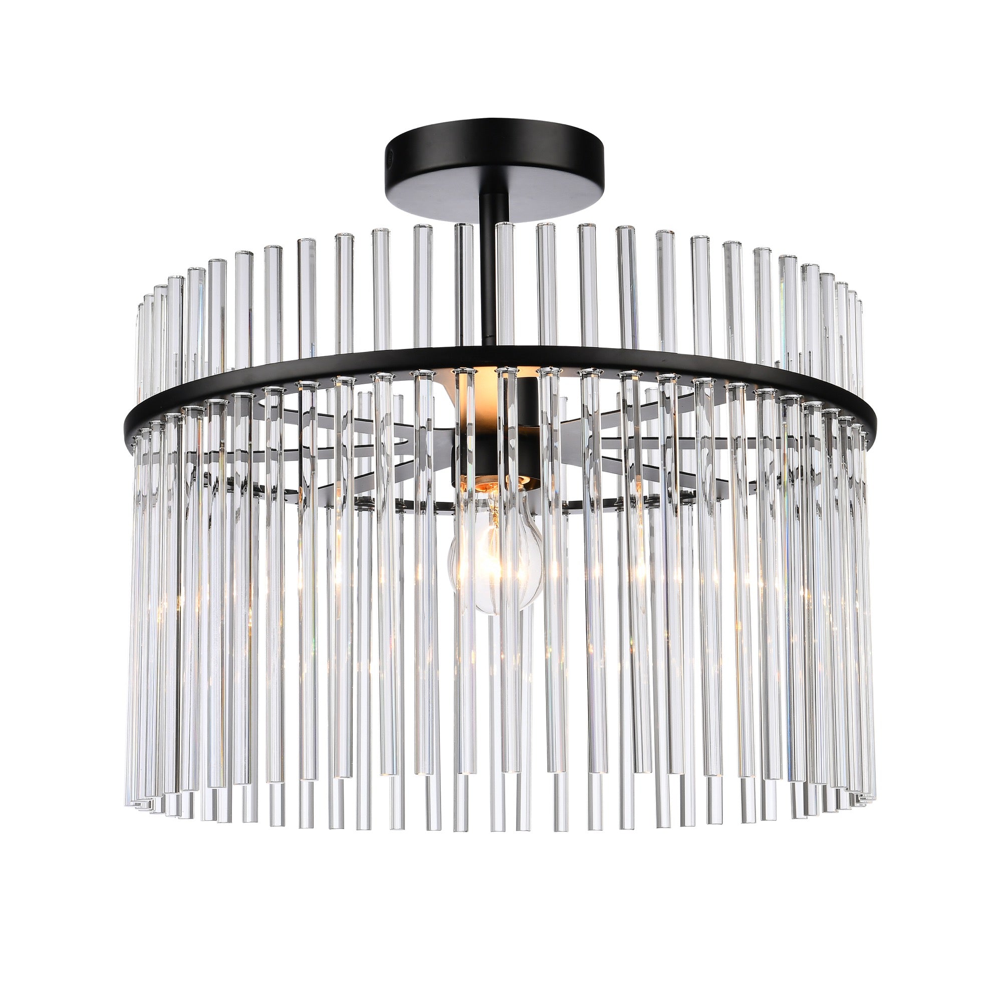 Ava 1 Light Semi Flush Mount