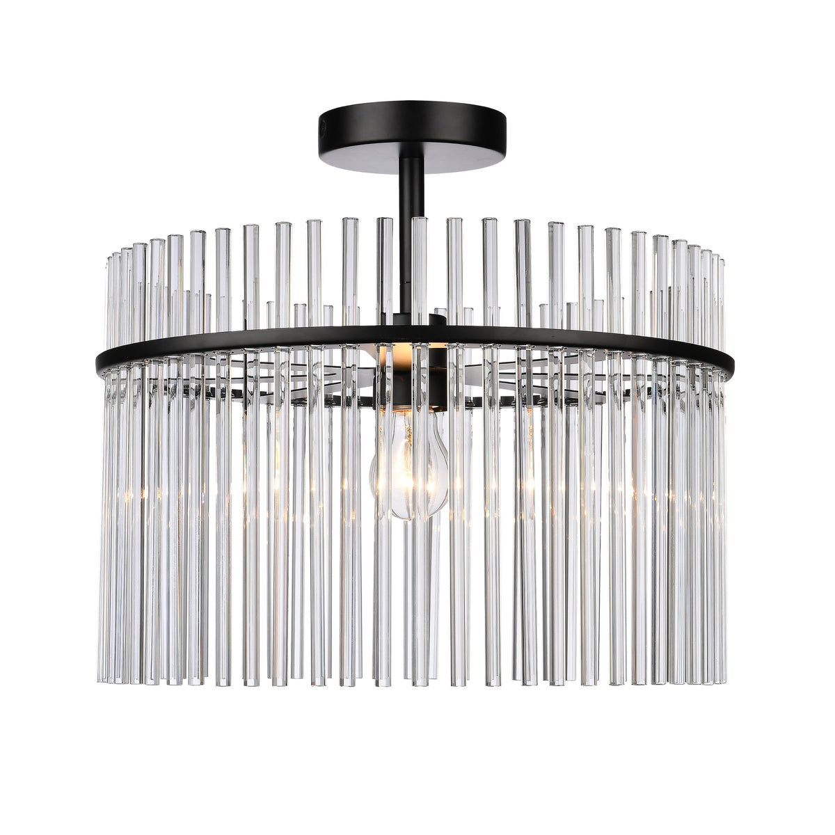 Ava 1 Light Semi Flush Mount