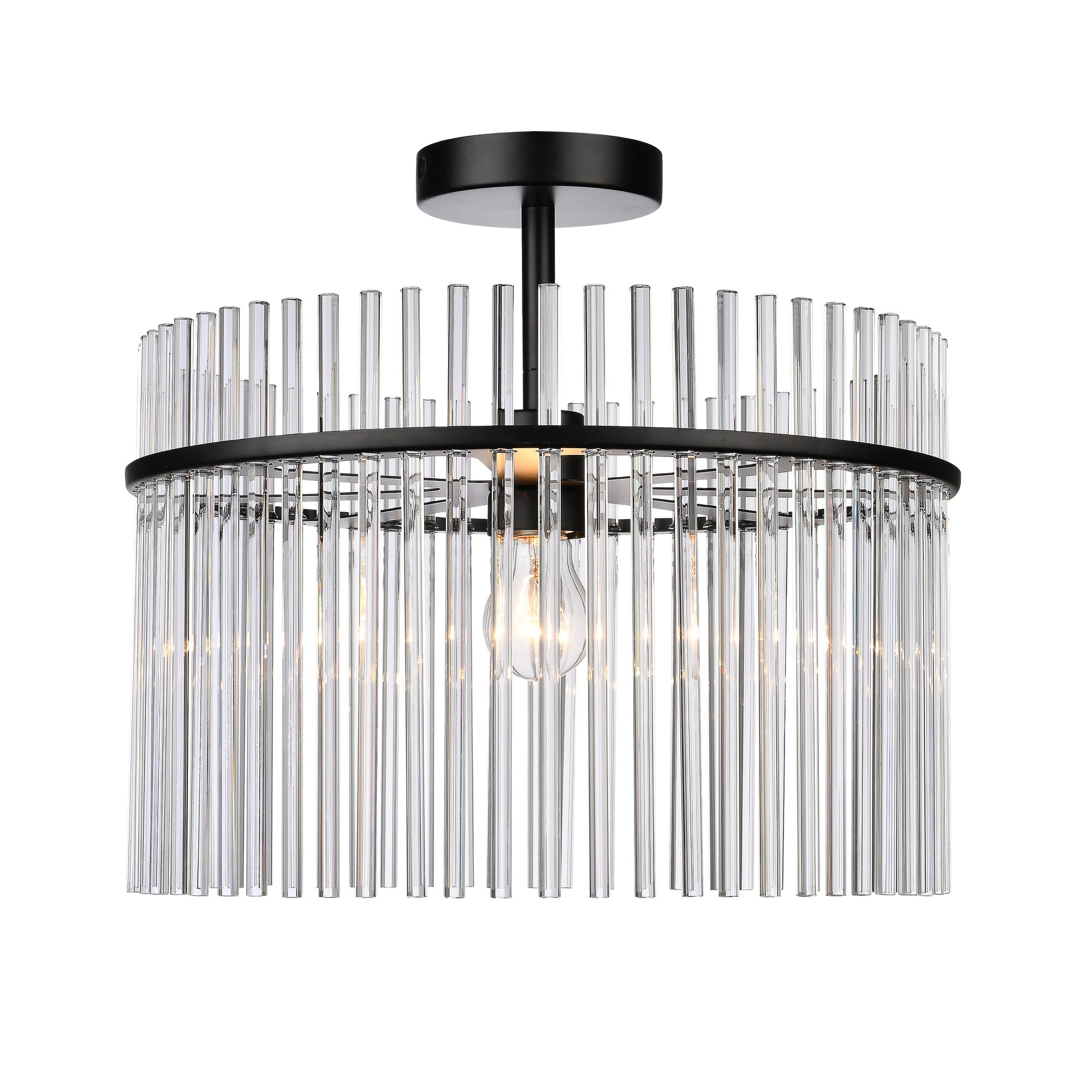 Ava 1 Light Semi Flush Mount