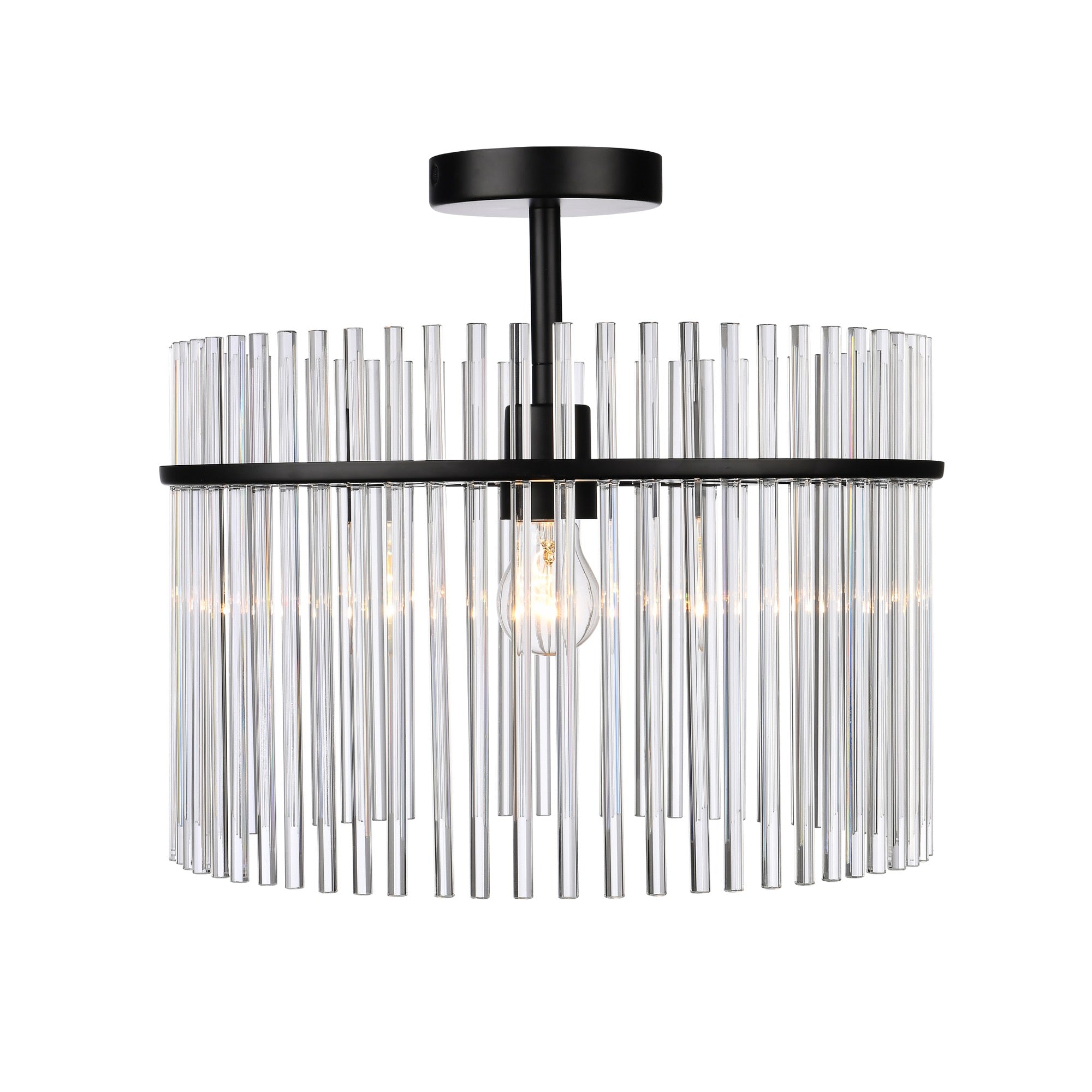 Ava 1 Light Semi Flush Mount