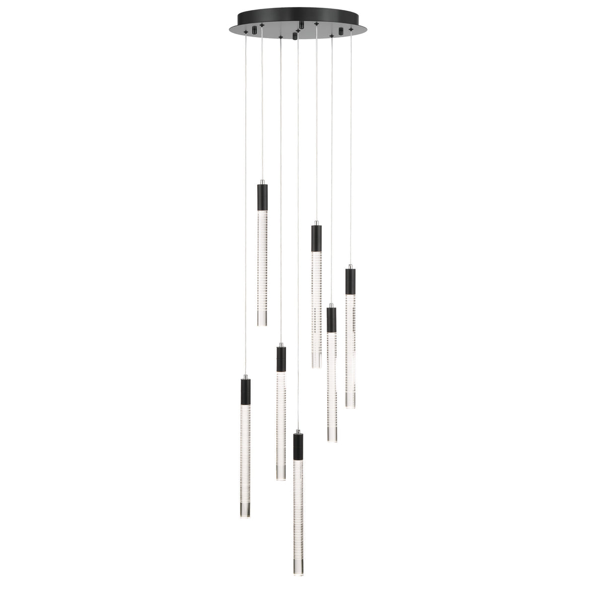 Celine 7 Light Integrated LED Chandelier