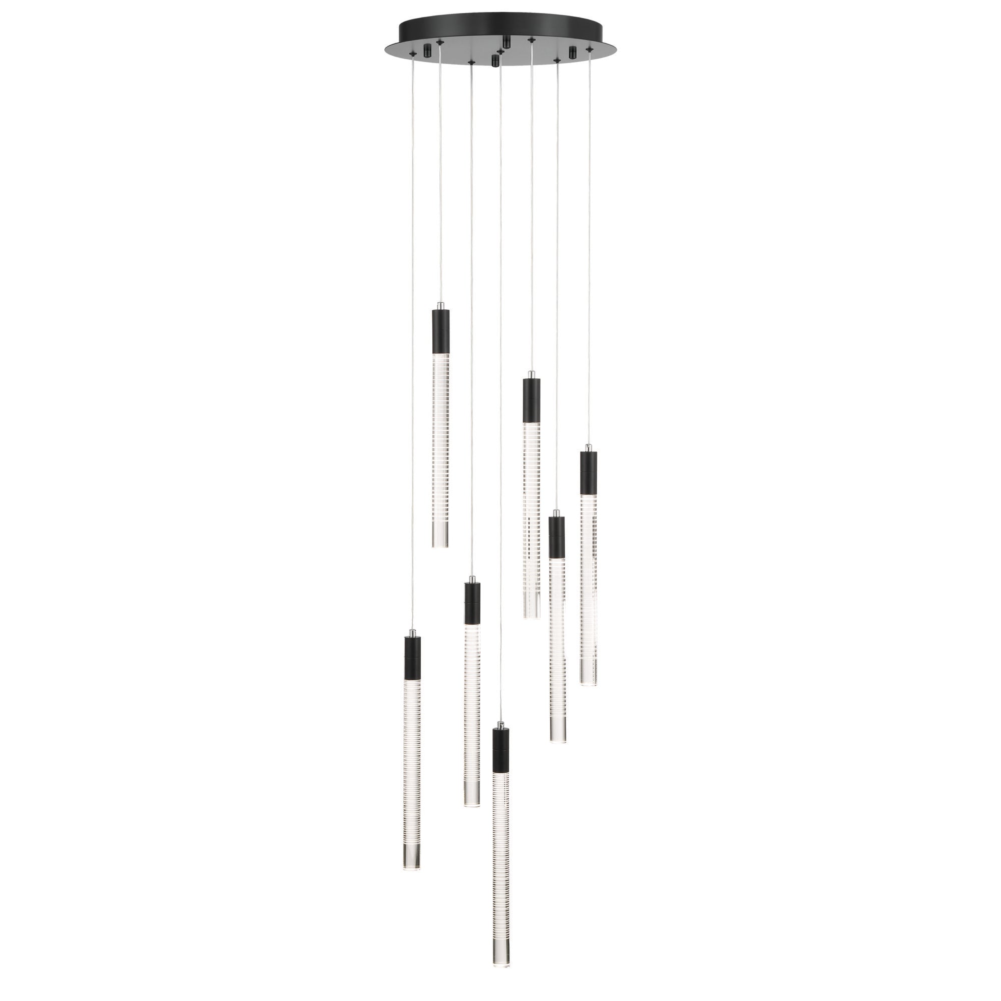 Celine 7 Light Integrated LED Chandelier