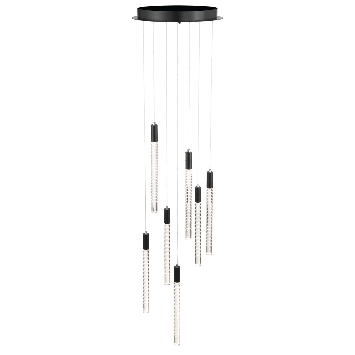 Celine 7 Light Integrated LED Chandelier