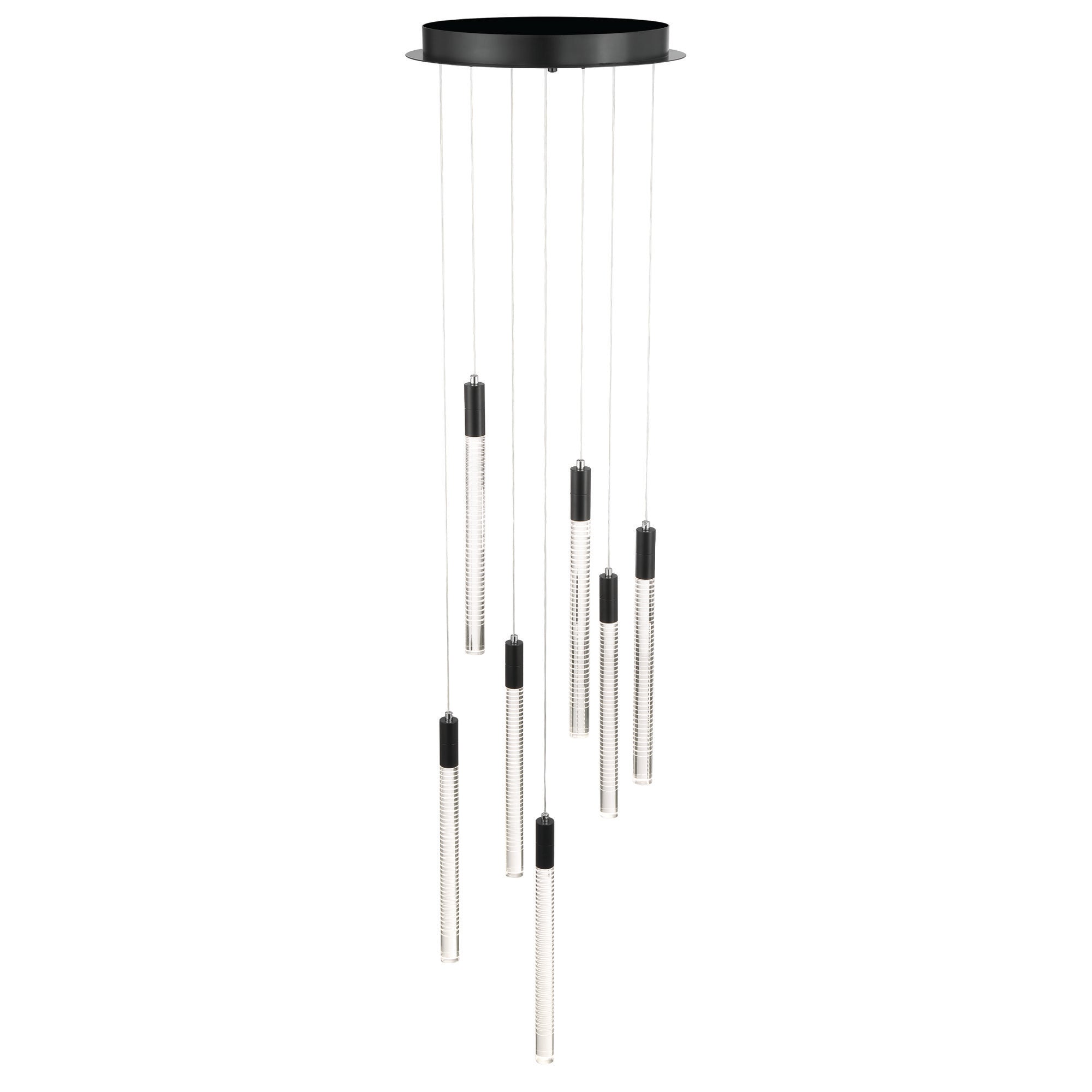 Celine 7 Light Integrated LED Chandelier