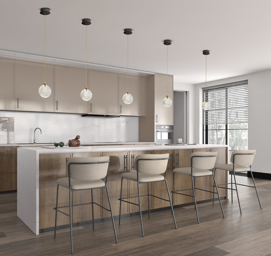 Snowflake 1 Light Integrated LED Pendant