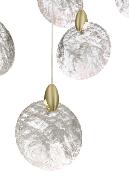 Snowflake 7 Light Integrated LED Chandelier