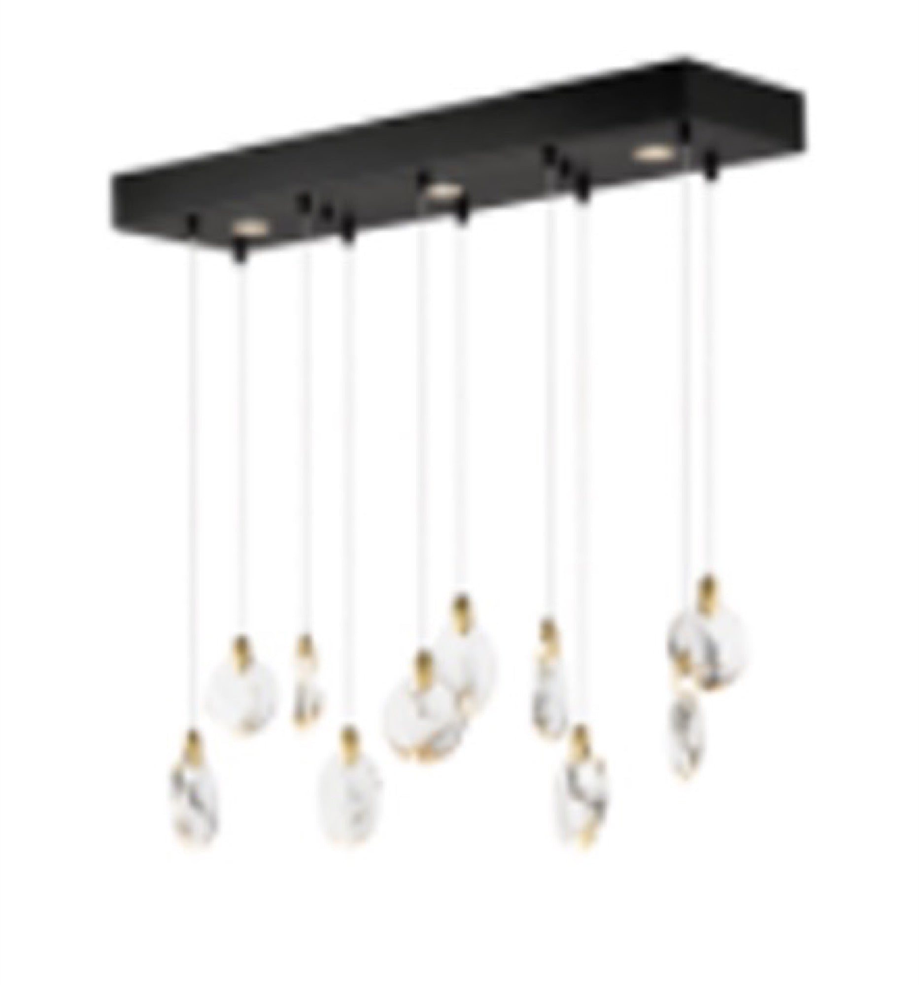 Snowflake 13 Light Integrated LED Island Light