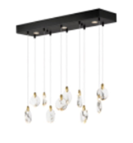 Snowflake 13 Light Integrated LED Island Light