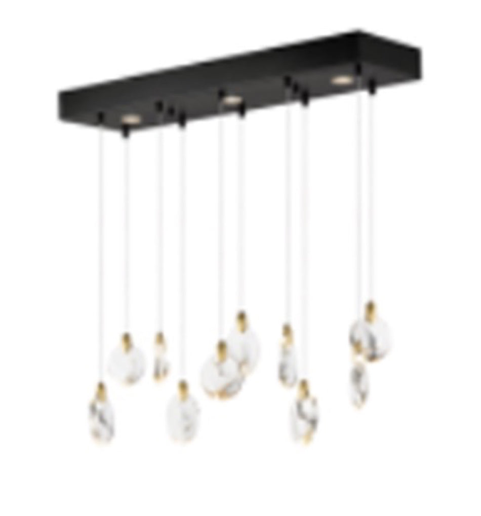 Snowflake 13 Light Integrated LED Island Light