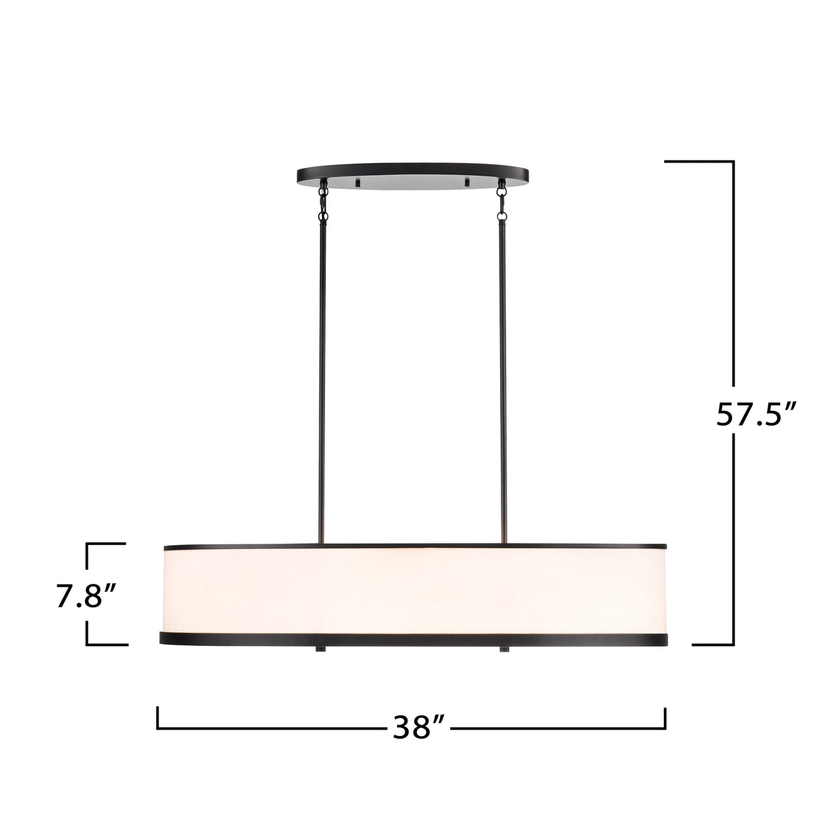 High Street 8 Light Island Light 15"