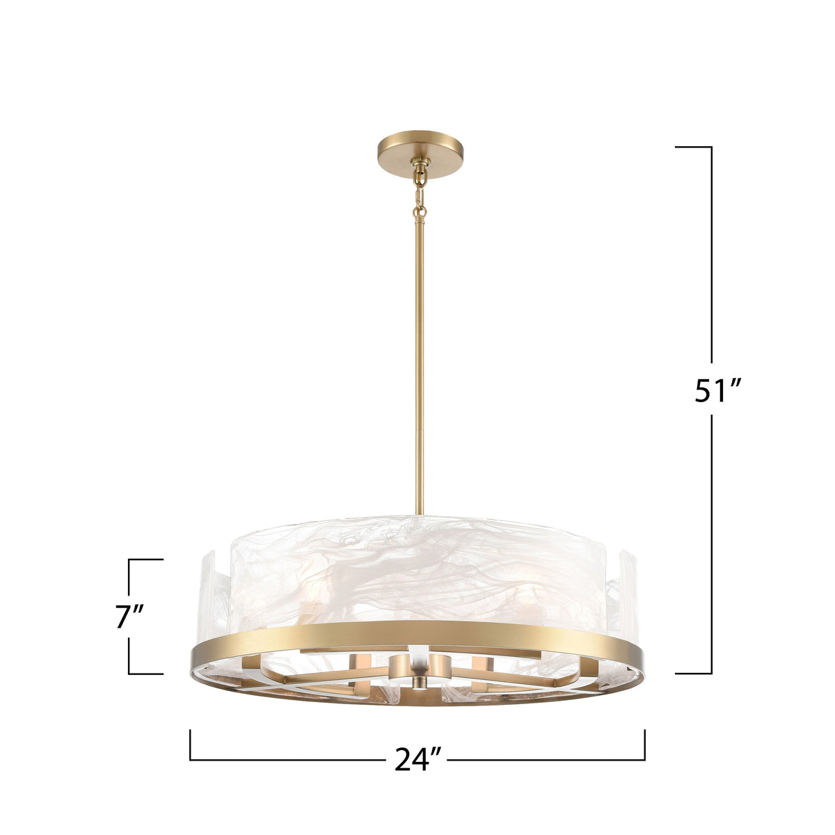 Skye 6 Light Chandelier