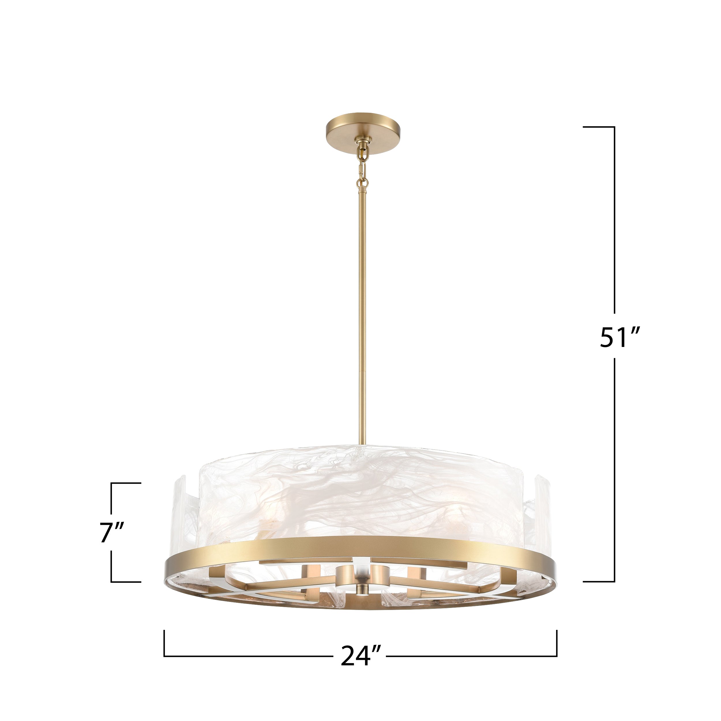 Skye 6 Light Chandelier