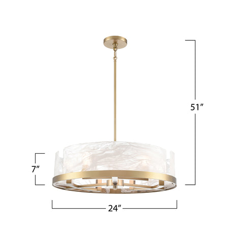 Skye 6 Light Chandelier