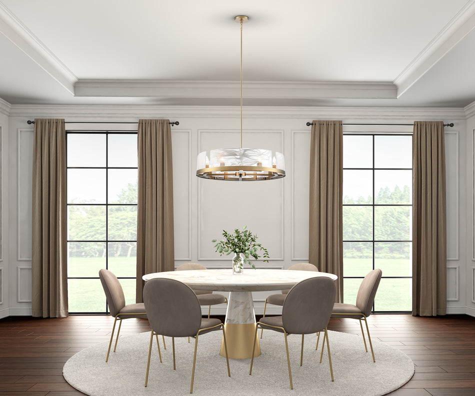 Skye 8 Light Chandelier