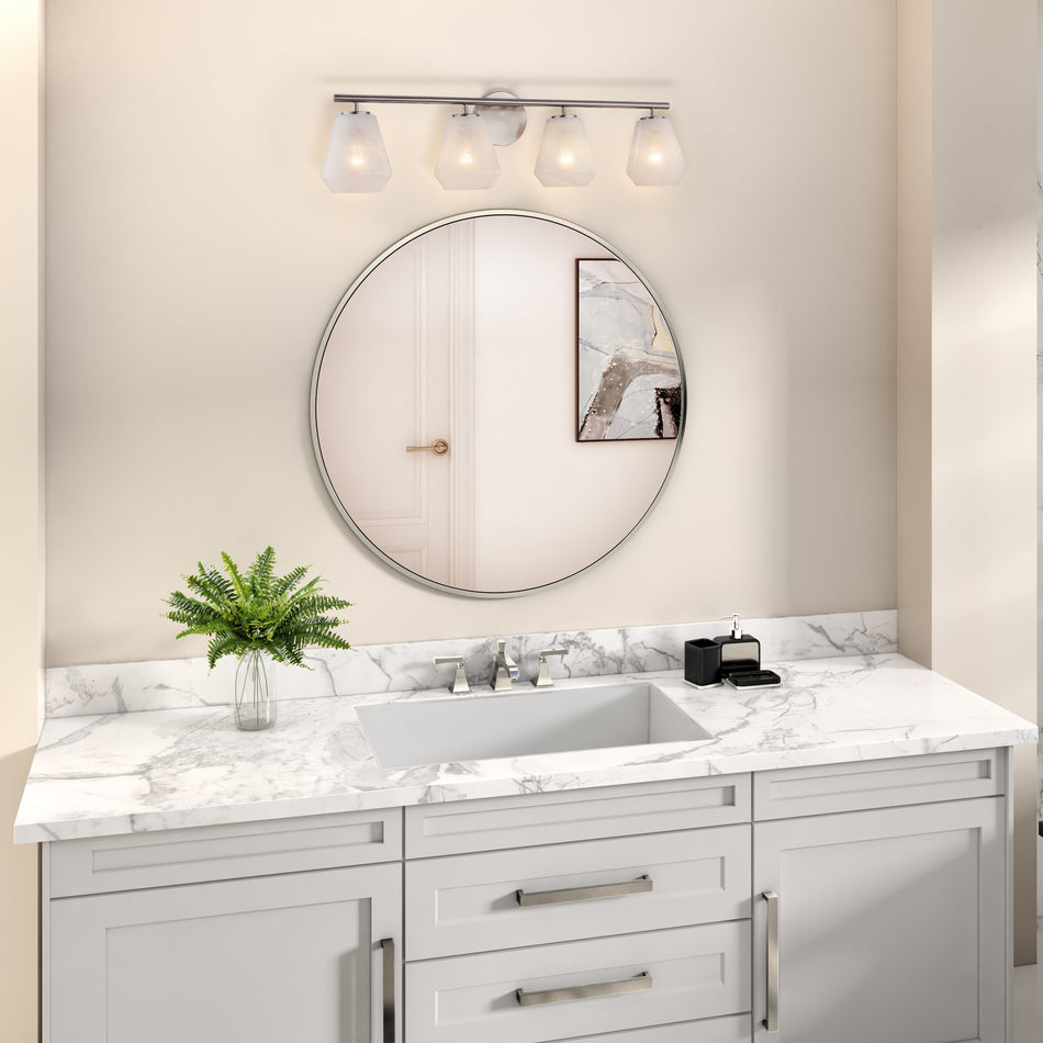 Brooke 4 Light Bathroom Vanity