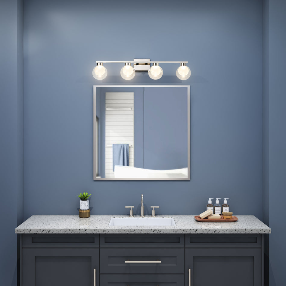 Colton 4 Light Bathroom Vanity