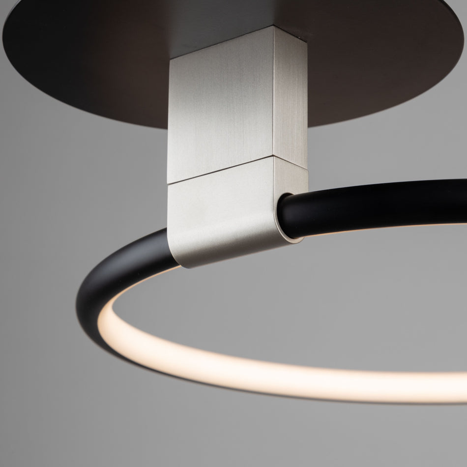 Halo Collection Integrated LED Semi-Flush Mount