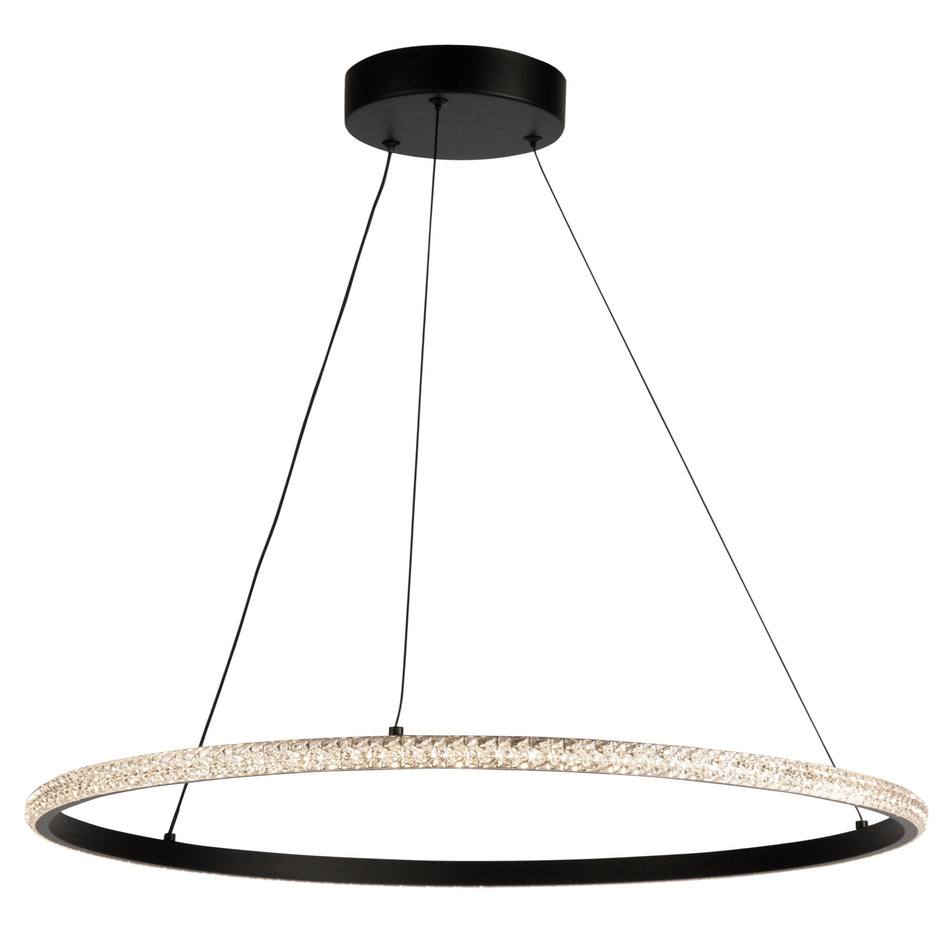 Nova 30W LED Pendant Black