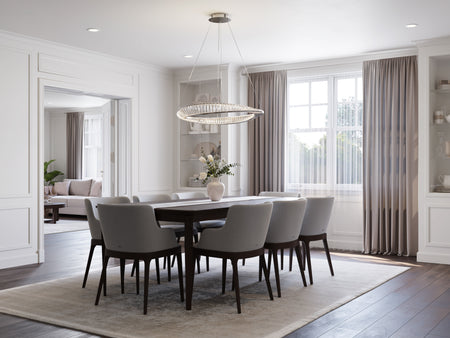 Stella 50W LED Pendant in Satin Nickel by Artcraft